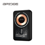 iBRIDGE 10000mAh 磁吸支架式行動電源-透明, , large