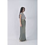 (L) 【金莎私服】almi丹寧牛仔質感棉質純棉藍色長裙二手衣, , large