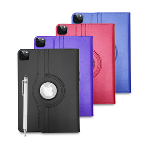 [LP143 Fantasy Rotating Style] iPad Pro 13-inch 2024 Tablet Protective Case (with Precision Stylus Pen)