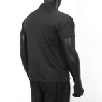 Mizuno 男 短袖 POLO衫 運動 休閒 抗紫外線 抗菌 抑臭 彈性 舒適 美津濃 黑 [32TAB01609], , large