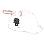 【德國Ledlenser】Euroslot A 型安全帽手電筒扣具, , large