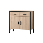 【唯熙傢俱】威尼斯橡木色2.6尺餐櫃, , large