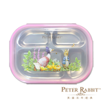 【世豐】Peter Rabbit 比得兔食品級 304 不鏽鋼四格保鮮盒, , large