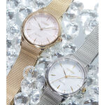 CITIZEN 星辰 L系列 非洲菊 光動能氣質大三針米蘭帶女錶 EM0818-82X, , large