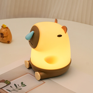 running-nose-capybara-night-light
