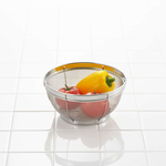 【YOSHIKAWA吉川】日本18-8不鏽鋼MIZ.KEAD料理濾水藍組1組3入(15/19/25cm) SJ3467 日本製, , large