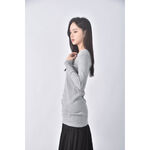 (S) 【又又私服】alice fashion shop素面灰色長袖上衣二手衣, , large