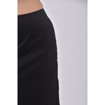 (3XL) fashion show棉質黑色長裙二手衣, , large