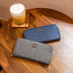 【MQ】Yamagata Fine Herringbone Zipper Long Clip, , large
