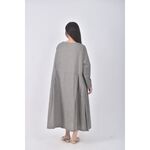 (F) bliss bunch質感方領灰色洋裝二手衣, , large