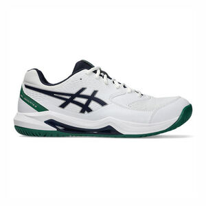 Asics Gel-dedicate 8 2E 男 網球鞋 寬楦 穩定 靈活 抗扭 白 綠 [1041A410-105]