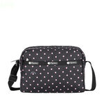 LeSportsac DANIELLA CROSSBODY 拉鍊斜背包 側背包 送禮-粉色點滴, , large