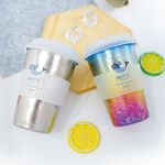 【熱愛系列隨行杯-愛地球】冰晶款 鈦杯450ml 隨行杯 環保杯 咖啡杯, , large