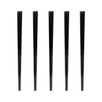 CLARE 可蕾爾 典鑽316不鏽鋼筷鍍鈦防滑筷 雙曜石黑23cm五入-Leidea樂德兒, , large