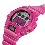 CASIO 卡西歐 G-SHOCK 復刻2000年代色彩電子錶-粉 DW-6900RCS-4, , large
