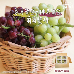 【寅食3 a.m.】象牙葡萄+糖果葡萄葡萄雙拼