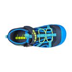 DIADORA迪亞多那 大童護趾運動涼鞋 機能涼鞋 童鞋 魔鬼氈 磁扣 透氣 彈性 減震 吸衝 柔軟 耐磨 止滑 黑 藍, , large