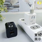 【O-ONE】【氮化鎵快充組】33W 氮化鎵快速充電頭+Lighting 1.2m快充傳輸線 白色款 (贈收納袋 送完為止), , large