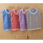 [Kaimei Cotton Industry] 12-pack Random Excellent MIT Made in Taiwan Skin-friendly Cotton Soft Pure Cotton Absorbent Children's Bib Classic Stripe Style, , large