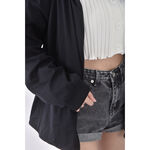 (2XL) uniqlo運動素面黑色外套二手衣, , large