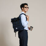 【YUNJOIN】TWILL-Stylish multifunctional lightweight backpack, , large