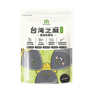 MIHONG&reg; High-Efficiency Oat Milk &ndash; Taiwan Sesame (500g/Bag)