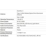 TP-LINK 昌運監視器組合 VIGI NVR1004H-4P 4路主機+VIGI C340-W 4MP網路攝影機*4, , large