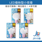鉅玉經典｜LED燈絲型小夜燈/櫻花 JY-11B-LB, , large