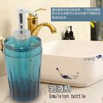 金德恩 GS MALL 台灣製造 一組四入 壓克力盥洗用具 牙刷架 漱口杯 牙膏架 肥皂盒 香皂盒 浴室收納, , large