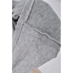 (XL) lain blue質感圓領灰色長袖上衣二手衣, , large