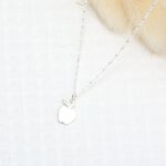 【Angel & Me】Cute apple s925 sterling silver necklace Birthday gift, , large