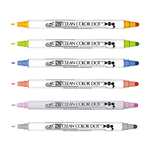 【Kuretake 吳竹】ZIG Clean Color Dot 點點筆 一般色 12色 單色 /支 TC-6100(日本品牌)  -  多款可選, , large