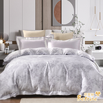 【Betrise】 Simple Blue | C Energy Series 300-Thread 100% Pure Tencel™ Light-Quenched Graphene Quilt/Double-Use Quilt Cover (182 x 212 cm), , large