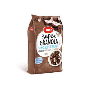 EMCO Granola no added sugar choc coconut,  EMCO Granola no added sugar choc coconut