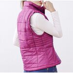 [CINN Far‑Infrared] Women’s Nano FIR Pink Vest (Size XL) | Free All‑Season Neck Wrap, , large