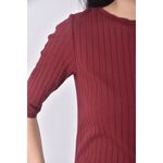 (S) urban research doors質感棉質純棉紅色短袖上衣二手衣, , large