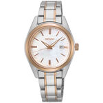 SEIKO 精工 CS日系時尚珍珠貝女錶(SUR634P1)-28mm, , large