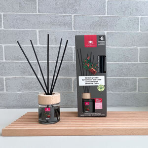 CRISTALINAS REED DIFFUSER 8 WEEKS 35ML _CEDAR & SANDALWOOD