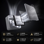 Apolnus 波那斯 One X 無耗材空氣清淨機(19坪/浮毛吸附/1.5億除菌離子/流感病毒去除), , large