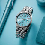 CITIZEN 星辰 晴空藍 青春撞色機械錶 NJ0151-88M, , large