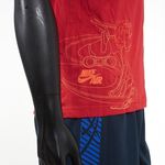Nike LAB BEARBRICK 男 短袖 上衣 T恤 積木熊 棉質 舒適 柔軟 紅 [148744-648], , large