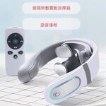 【Smart bearing 智慧魔力】新款U型4D四頭仿真人肩頸熱敷震動按摩器(攜帶型/旅行用/USB充電), , large