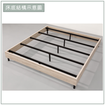 【唯熙傢俱】威尼斯橡木色5尺床箱雙人床台, , large