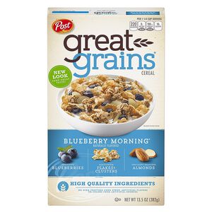 Post Blueberry cereal