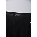 (S) grandi無袖蕾絲拼接黑色上衣二手衣, , large