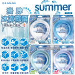 Soloki Ice Neck Ring Green, , large