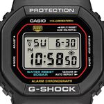 CASIO 卡西歐 G-SHOCK 經典配色方形電子錶 學生錶 DW-5600RL-1, , large