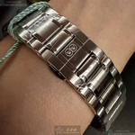 [星晴錶業]WAKMANN手錶,46mm,WA00042黑色錶面銀錶殼銀色精鋼錶帶款, , large