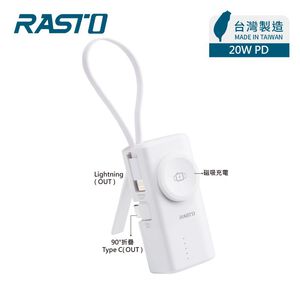 RASTO RB56 台灣製造四合一口袋行動電源