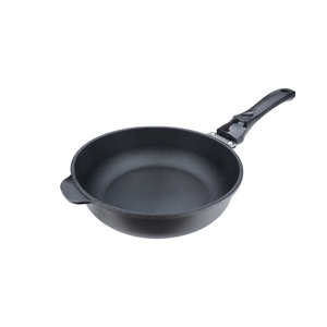 Miyaco 米雅可 遠紅外線陶瓷不沾深型平底鍋鐵鏟可用無蓋附蓋 無蓋26cm-Leidea樂德兒